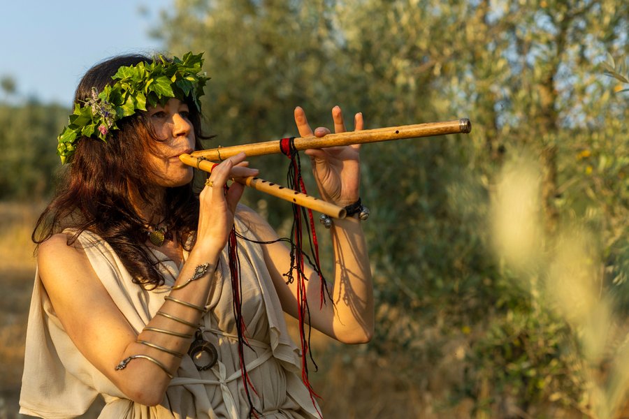 The Etruscan flautist